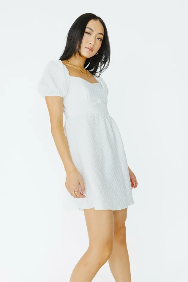 Oceana Mini Dress In White 8211 FINAL SALE White Women Bohme Dresses