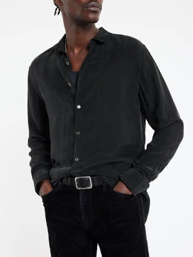 ORCHARD SHIRT Black Clothing John Varvatos Shirts