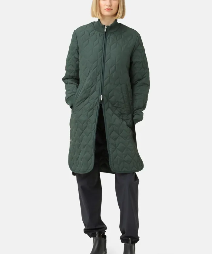 Padded Quilt Coat 8211 Beetle Outerwear Ilse Jacobsen All Jackets And Coats