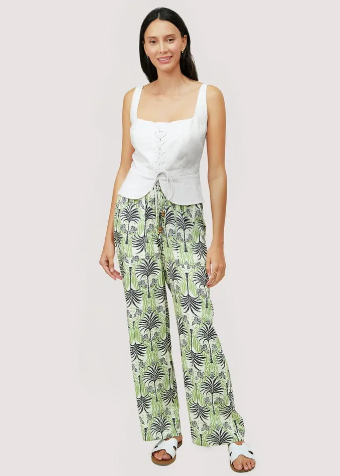 Palm Haven Pants Olivemulti Women Lost Wander Pants And Shorts
