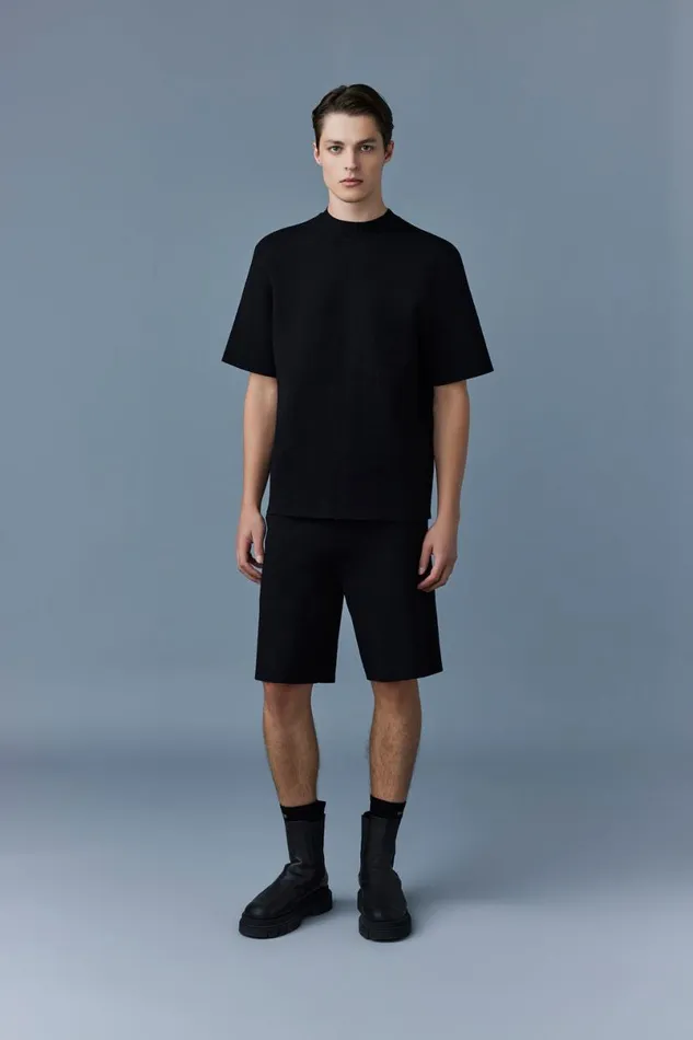 Pants and Shorts Men Mackage BEECHER Stretch Viscose Shorts Cream Pants and Shorts Men Mackage BEECHER Stretch Viscose Shorts Cream