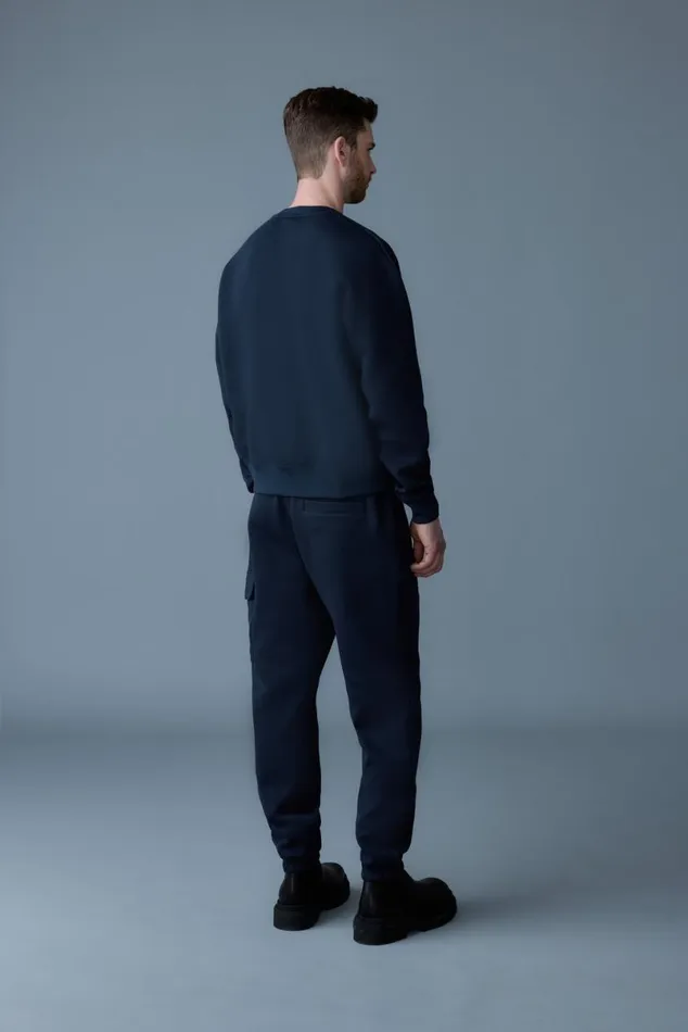 Pants and Shorts Men Mackage MARVINR Double Face Jersey Cargo Sweatpants White Pants and Shorts Men Mackage MARVINR Double Face Jersey Cargo Sweatpants White