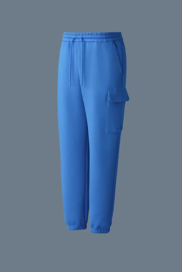 Pants and Shorts Men Mackage MARVINR Double Face Jersey Cargo Sweatpants White Pants and Shorts Men Mackage MARVINR Double Face Jersey Cargo Sweatpants White
