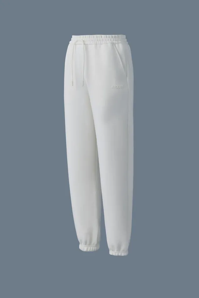Pants and Shorts Women Mackage NEVR Doubleface Jersey Sweatpants Flame