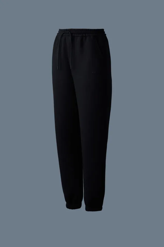 Pants and Shorts Women Mackage NEVR Doubleface Jersey Sweatpants Flame