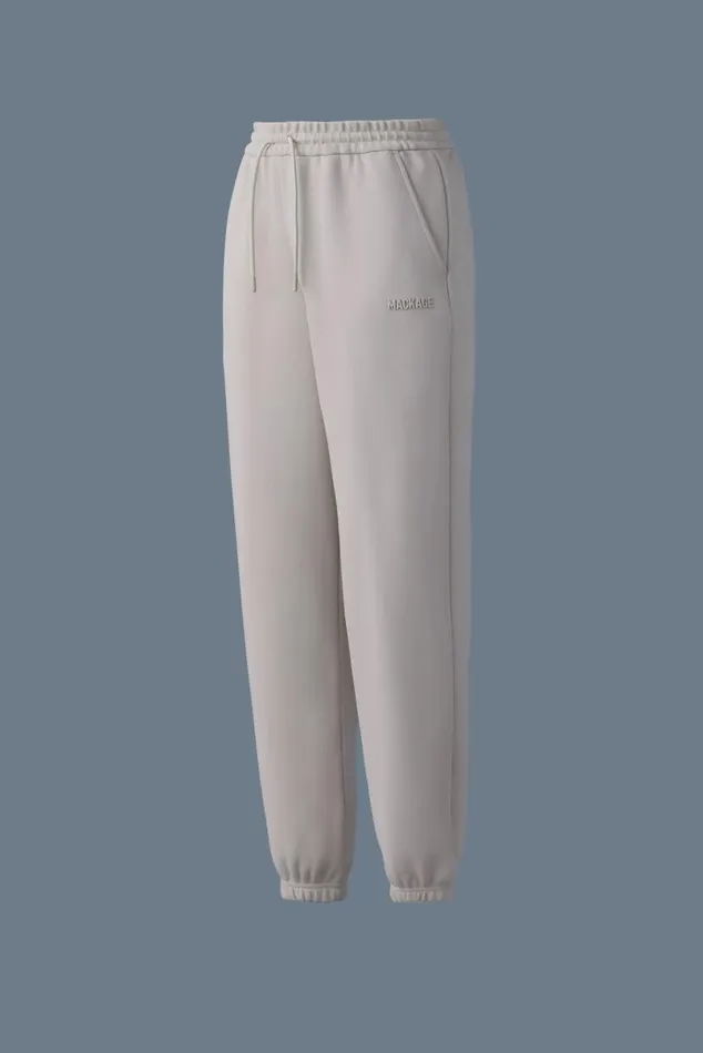 Pants and Shorts Women Mackage NEVR Doubleface Jersey Sweatpants Flame