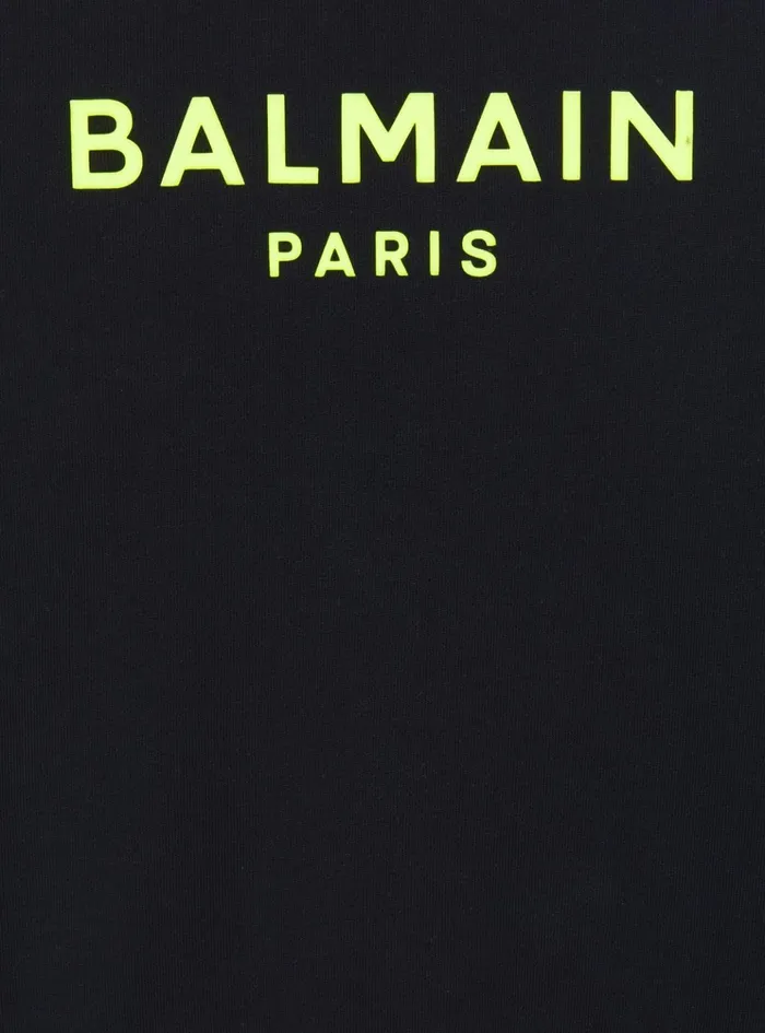 Paris Sweatshirt Black Kids Balmain