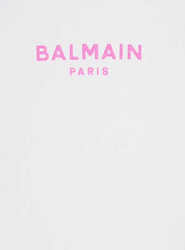 Paris Tank Top White Kids Balmain