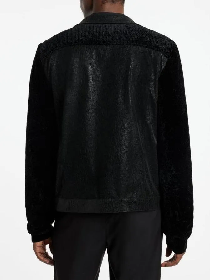 PASSAIC TRUCKER JACKET Black Clothing John Varvatos Coats And Jackets