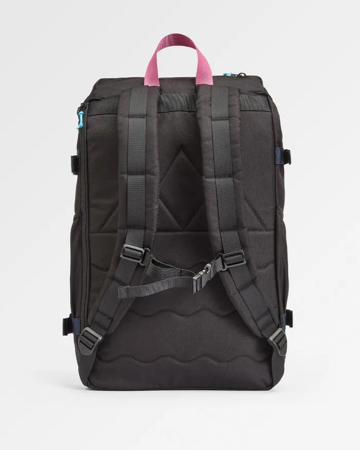 Passenger Clothing Boondocker Recycled 26L Backpack Black WomenMen Backpacks and Bags