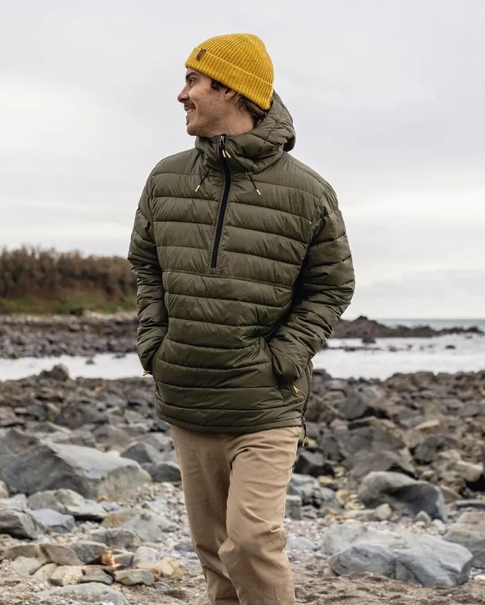 Passenger Clothing Crest Recycled Insulated Jacket Khaki Men Jackets