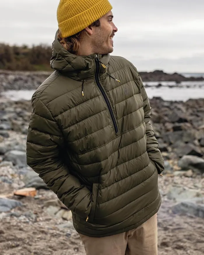 Passenger Clothing Crest Recycled Insulated Jacket Khaki Men Jackets