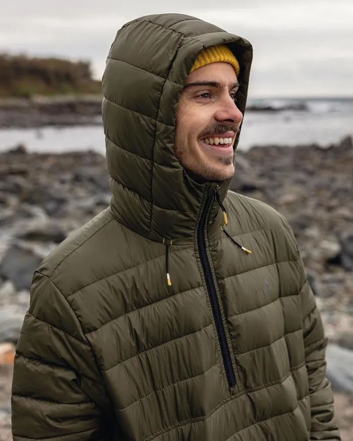 Passenger Clothing Crest Recycled Insulated Jacket Khaki Men Jackets