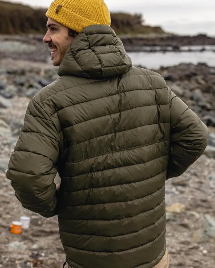 Passenger Clothing Crest Recycled Insulated Jacket Khaki Men Jackets