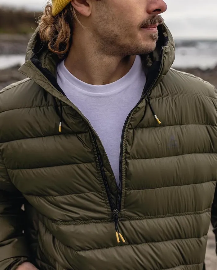 Passenger Clothing Crest Recycled Insulated Jacket Khaki Men Jackets
