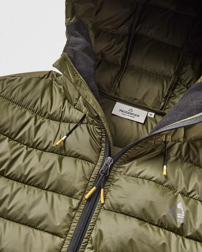 Passenger Clothing Crest Recycled Insulated Jacket Khaki Men Jackets