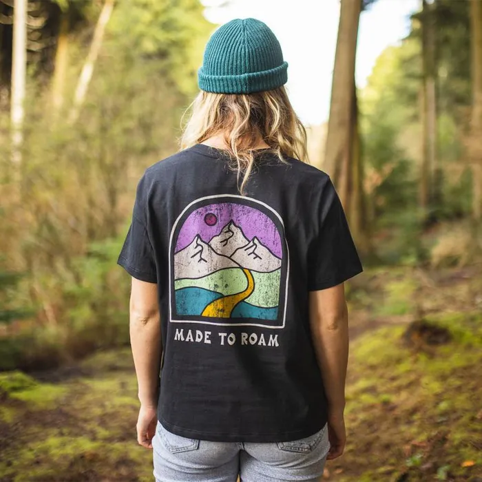 Passenger Clothing Friday Collective Recycled Cotton TShirt Black Women Tops and TShirts Passenger Clothing Friday Collective Recycled Cotton TShirt Black Women Tops and TShirts