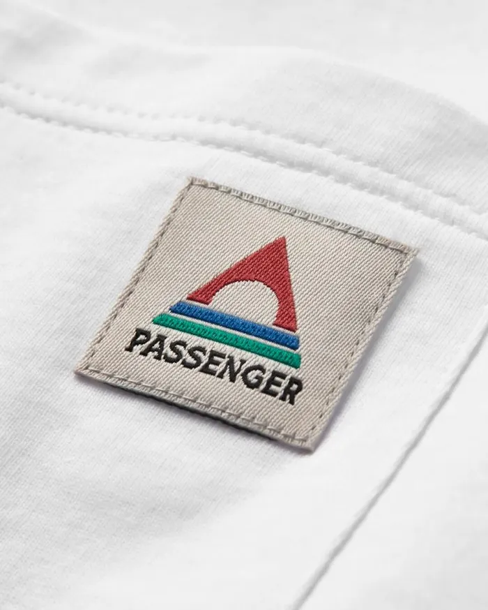 Passenger Clothing Heritage Recycled Relaxed Fit TShirt White Men TShirts and Vests