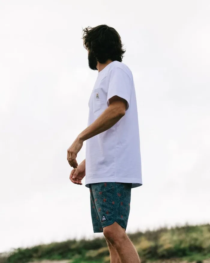 Passenger Clothing Heritage Recycled Relaxed Fit TShirt White Men TShirts and Vests