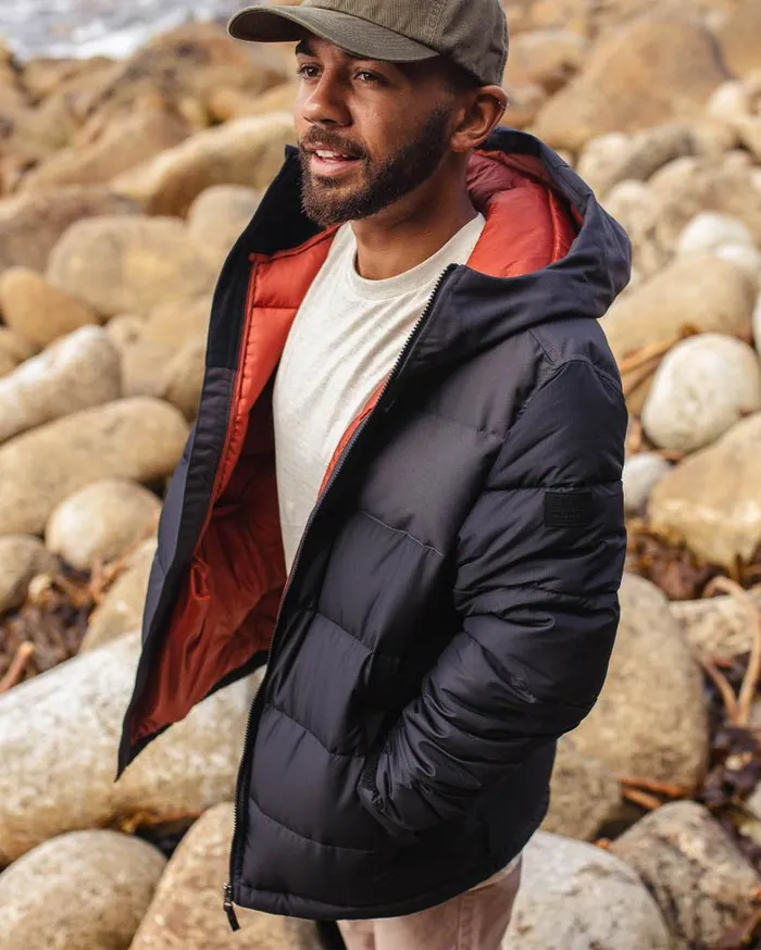 Passenger Clothing Manitoba Recycled Jacket True Black Men Jackets