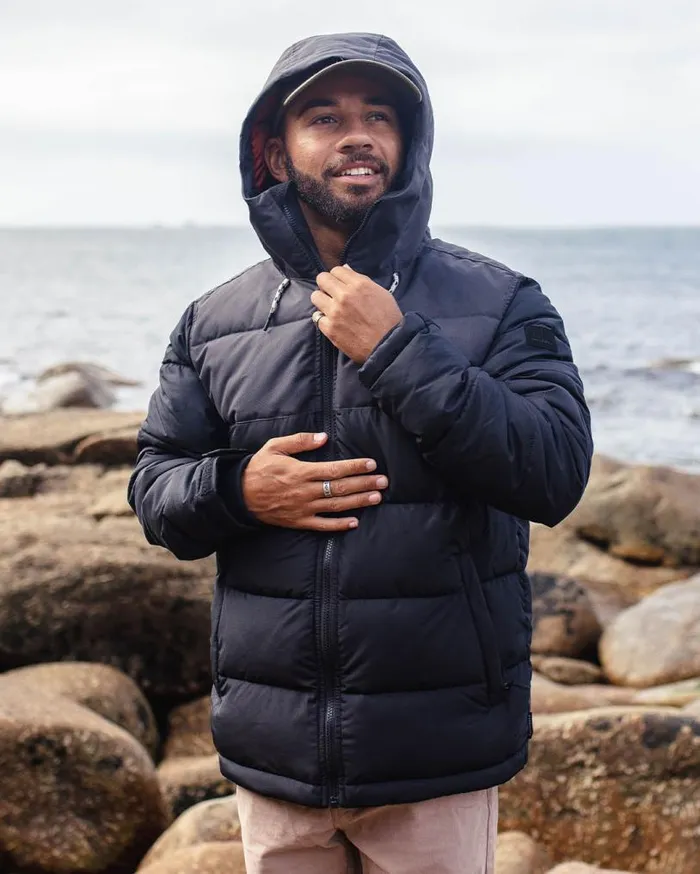 Passenger Clothing Manitoba Recycled Jacket True Black Men Jackets