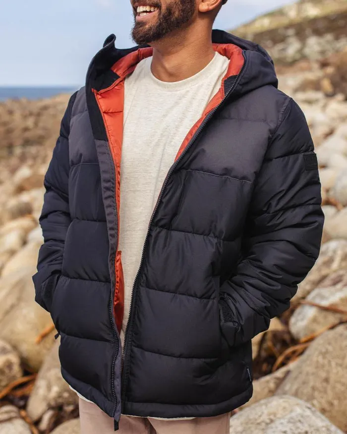 Passenger Clothing Manitoba Recycled Jacket True Black Men Jackets