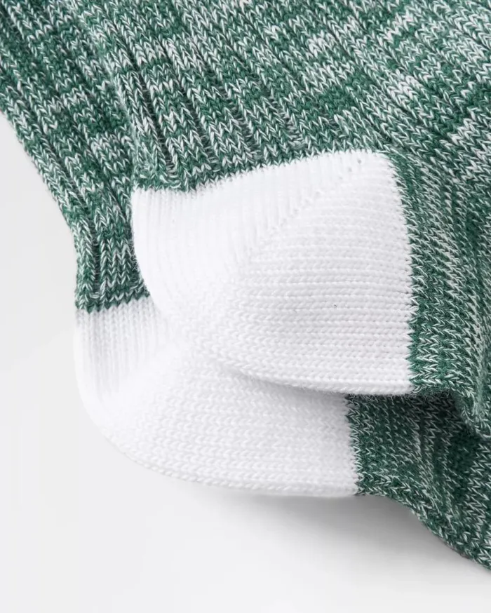Passenger Clothing Organic Midweight Rib Socks Deep Ocean Men Socks