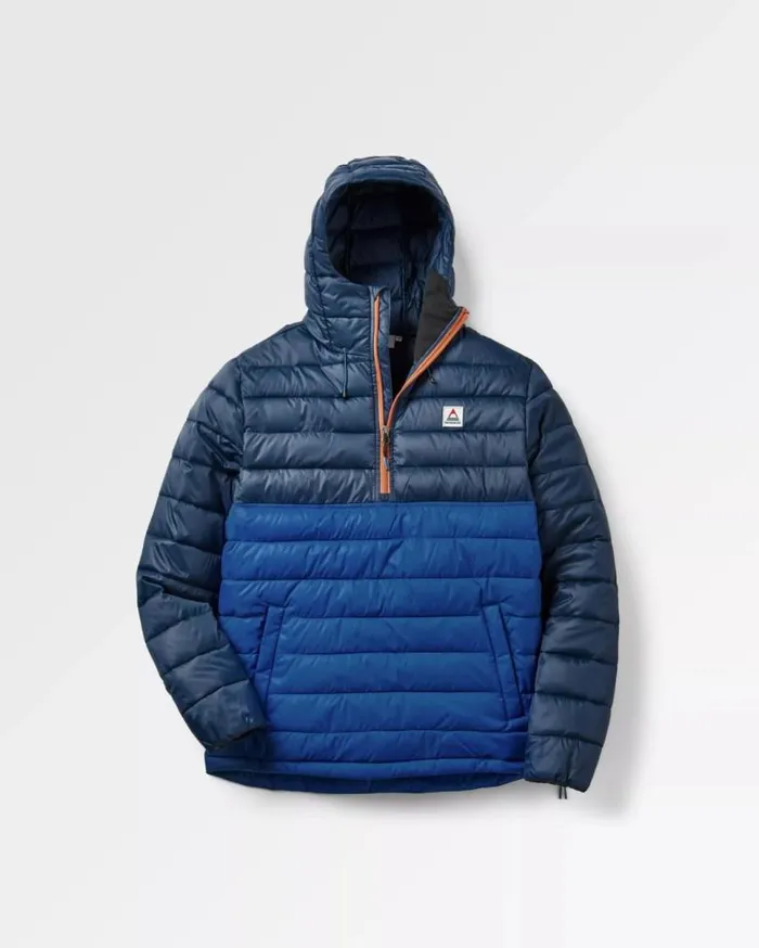 Passenger Clothing Roamer Recycled Insulated Overhead Jacket Rich Navycobalt Men Jackets