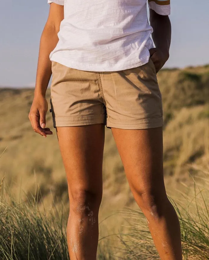 Passenger Clothing Santosa Twill Short Biscuit Women Shorts