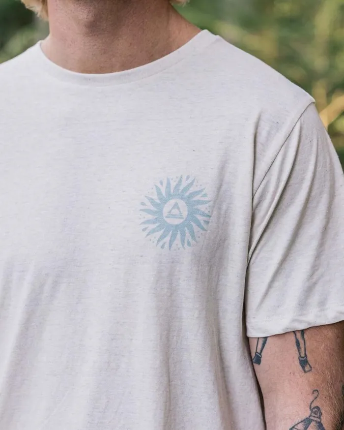 Passenger Clothing Shine Organic Cotton TShirt Milky Marl Men TShirts and Vests