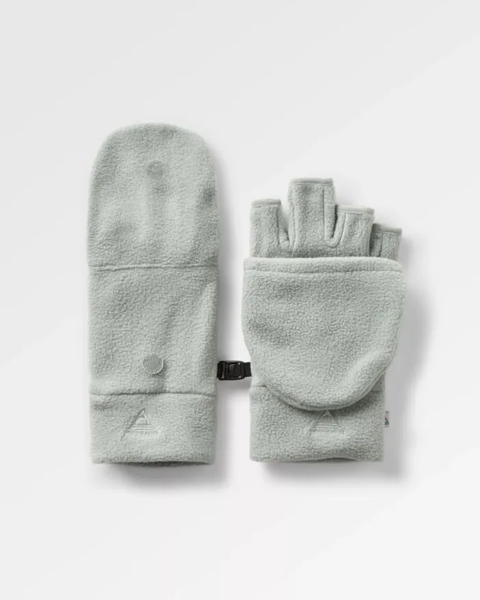 Passenger Clothing Stem Recycled Polar Convertible Mittens Pistachio Women Gloves