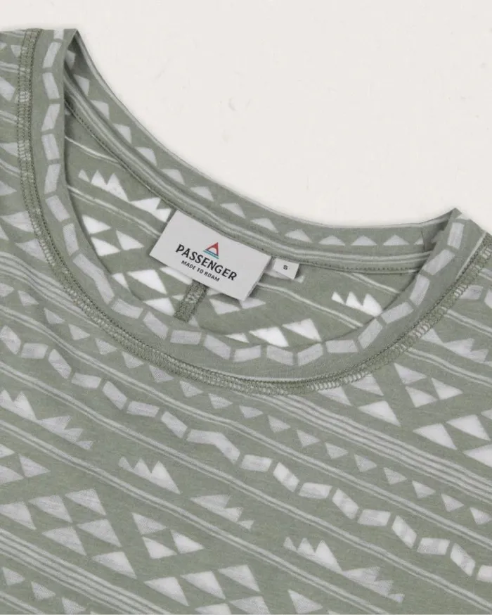 Passenger Clothing Sway Recycled LS TShirt Pistachio Women Tops and TShirts
