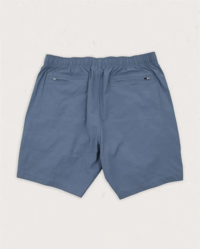 Passenger Clothing Traveller Organic Cotton All Purpose Short Stone Blue Men Shorts