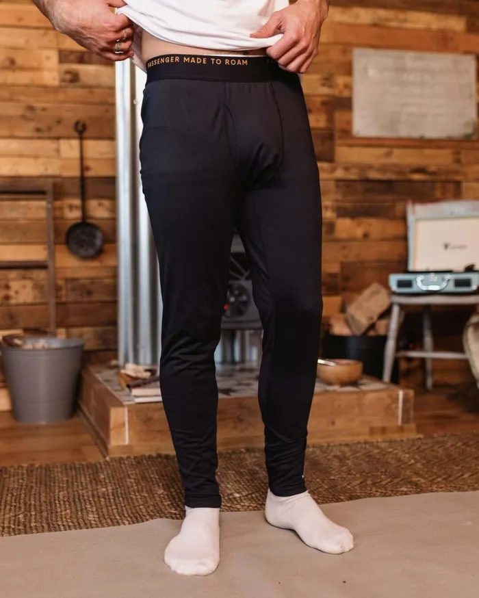 Passenger Clothing Venture Recycled Base Layer Legging Deep Navy Men Activewear