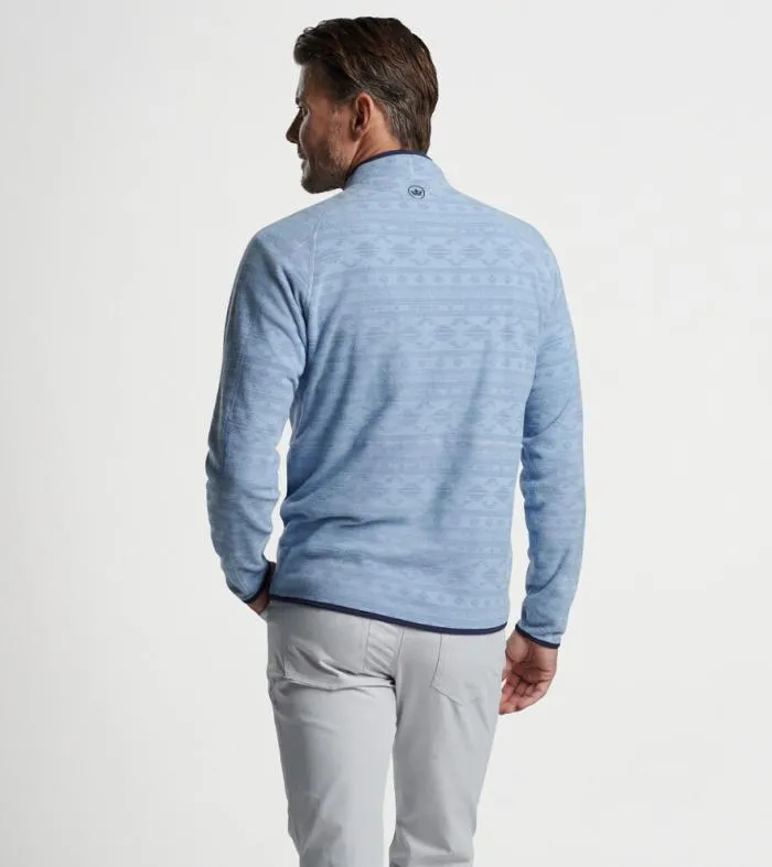 Peter Millar Pullovers GolfMen Thermal Flow Sedona Geo Micro Fleece HalfZip