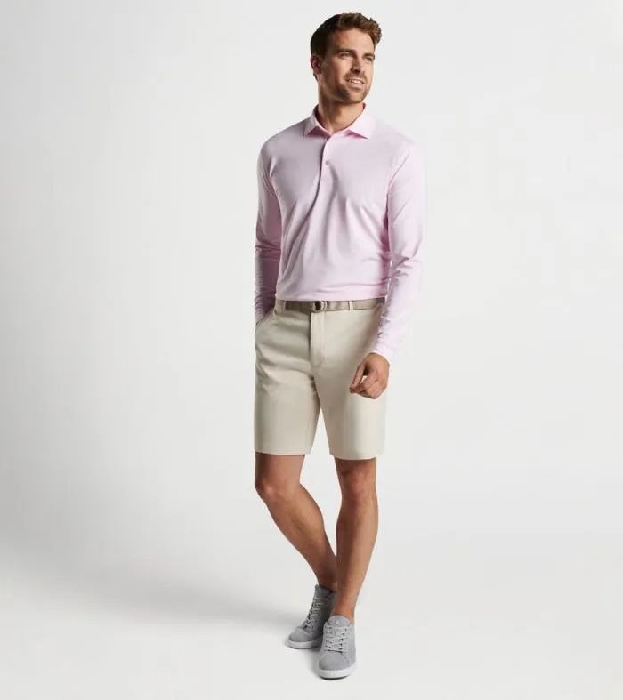 Peter Millar Sun Protection Apparel GolfMen Jubilee LongSleeve Performance Jersey Polo