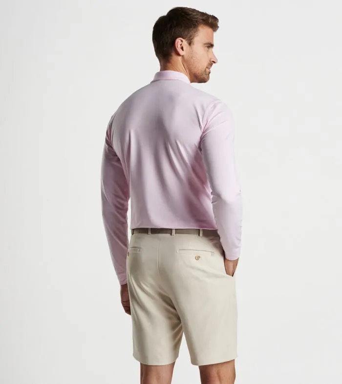 Peter Millar Sun Protection Apparel GolfMen Jubilee LongSleeve Performance Jersey Polo