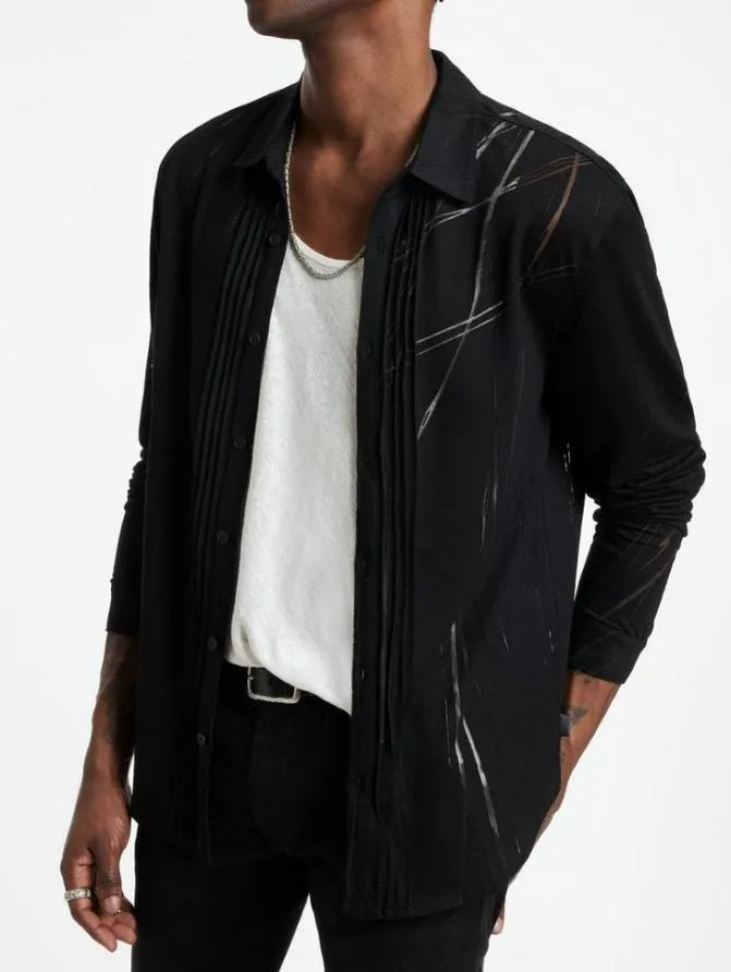 PHOENIX SHIRT Black Clothing John Varvatos TShirts