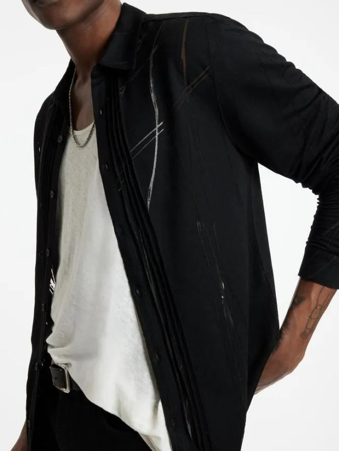 PHOENIX SHIRT Black Clothing John Varvatos TShirts