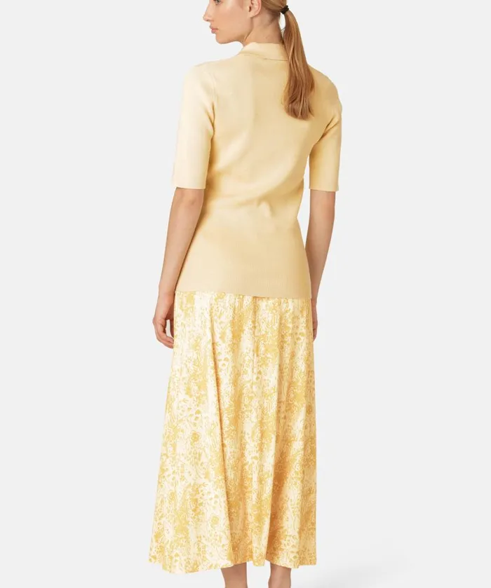 Polo 8211 Double Cream Clothing Ilse Jacobsen Knitwear Polo 8211 Double Cream Clothing Ilse Jacobsen Knitwear