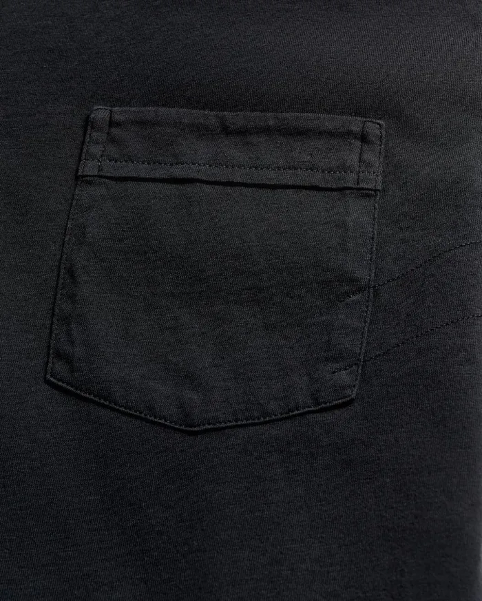 Polos Tees and Henleys Men Billy Reid Pensacola Polo Black