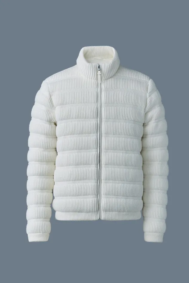 Puffer Men Mackage CHRISTOPHER Cashmere Light Down Jacket Carbon Mix