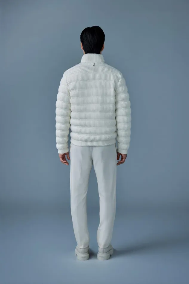 Puffer Men Mackage CHRISTOPHER Cashmere Light Down Jacket Carbon Mix Puffer Men Mackage CHRISTOPHER Cashmere Light Down Jacket Carbon Mix