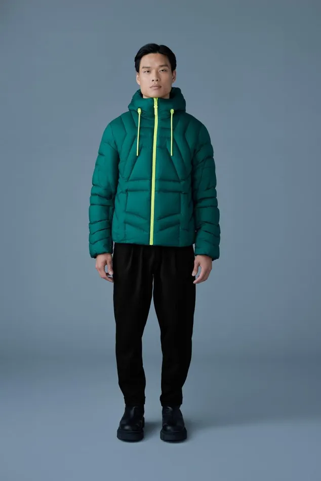 Puffer Men Mackage LUKE Softwash Geometrical Channel Quilt Down Jacket Black Puffer Men Mackage LUKE Softwash Geometrical Channel Quilt Down Jacket Black