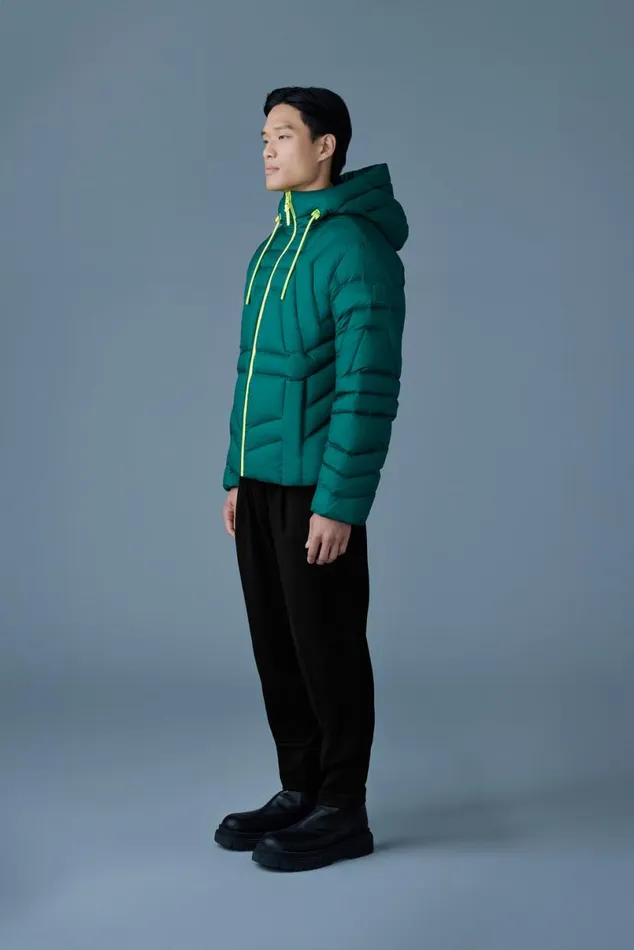 Puffer Men Mackage LUKE Softwash Geometrical Channel Quilt Down Jacket Black Puffer Men Mackage LUKE Softwash Geometrical Channel Quilt Down Jacket Black