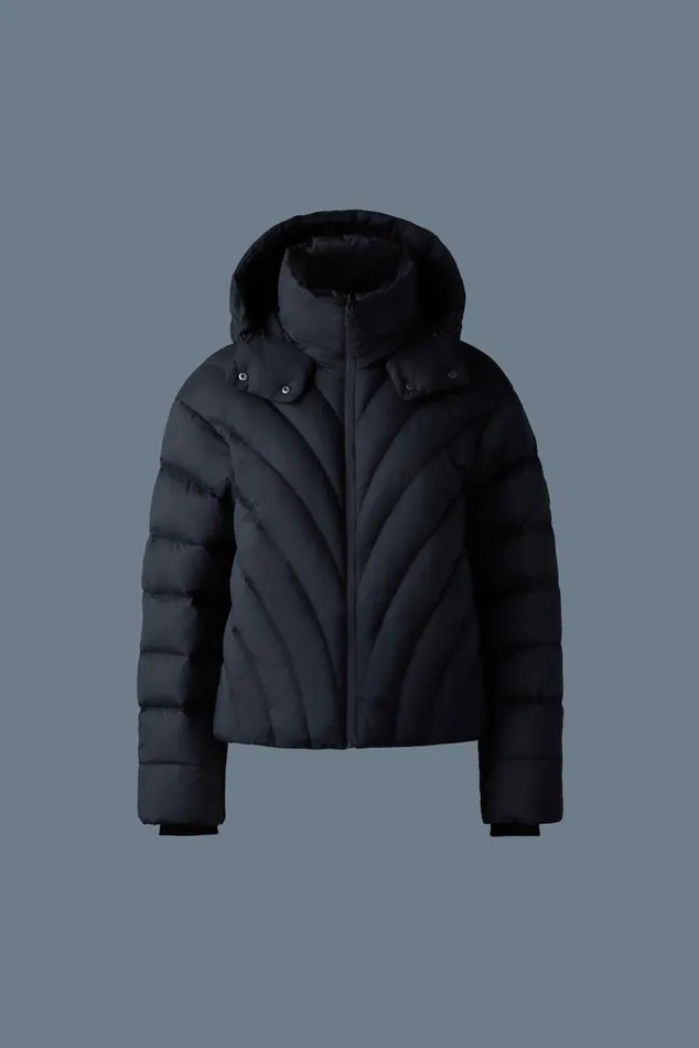 Puffers Women Mackage HOPE Softwash Rounded Quilt Down Jacket Emerald Puffers Women Mackage HOPE Softwash Rounded Quilt Down Jacket Emerald