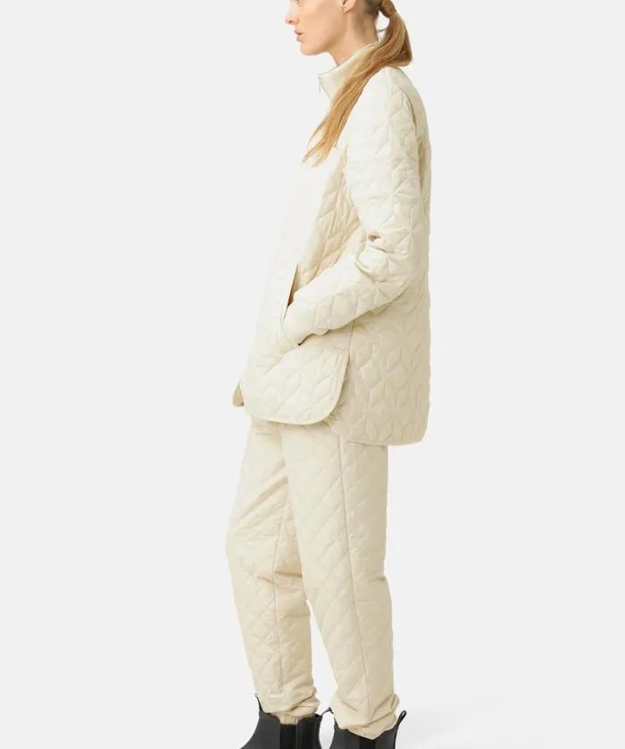 Quilt Jacket 8211 Bleached Sand Outerwear Ilse Jacobsen All Jackets And Coats Quilt Jacket 8211 Bleached Sand Outerwear Ilse Jacobsen All Jackets And Coats