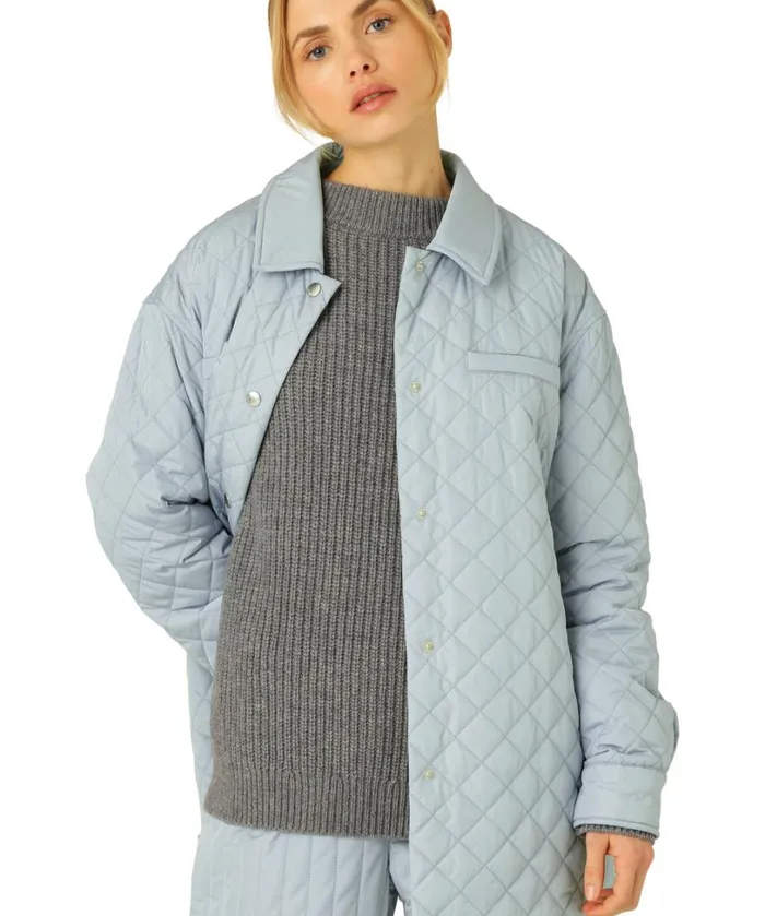 Quilt Jacket 8211 Pale Petroleum Outerwear Ilse Jacobsen All Jackets And Coats Quilt Jacket 8211 Pale Petroleum Outerwear Ilse Jacobsen All Jackets And Coats