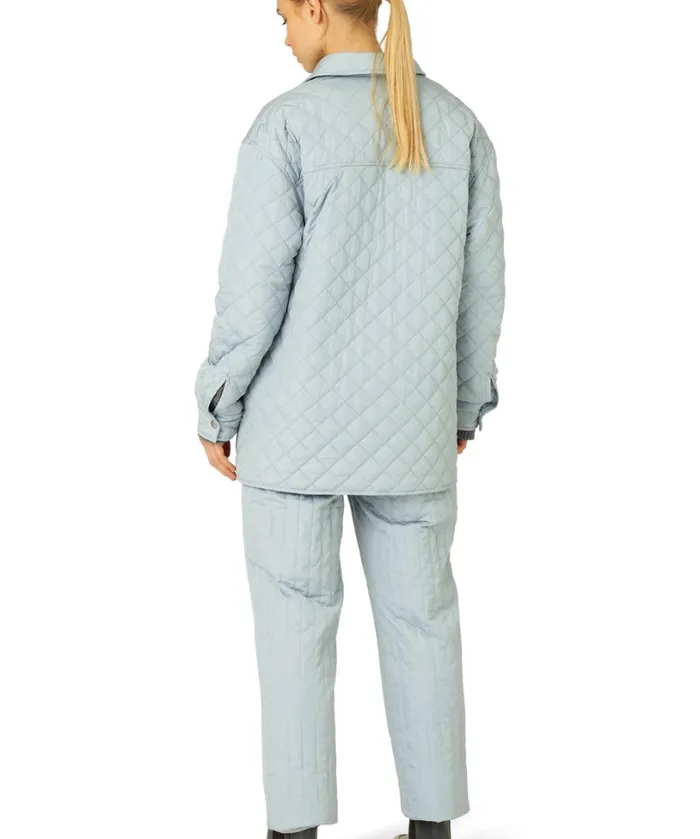 Quilt Jacket 8211 Pale Petroleum Outerwear Ilse Jacobsen All Jackets And Coats Quilt Jacket 8211 Pale Petroleum Outerwear Ilse Jacobsen All Jackets And Coats