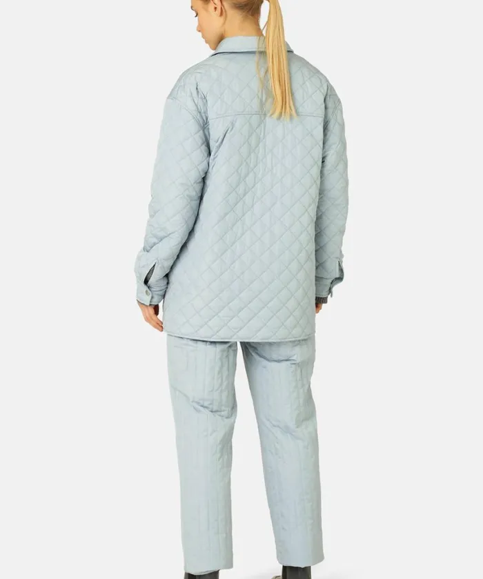 Quilt Jacket 8211 Pale Petroleum Outerwear Ilse Jacobsen All Jackets And Coats Quilt Jacket 8211 Pale Petroleum Outerwear Ilse Jacobsen All Jackets And Coats